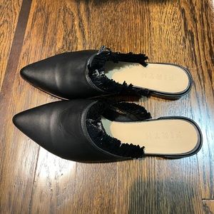 Firth black mules